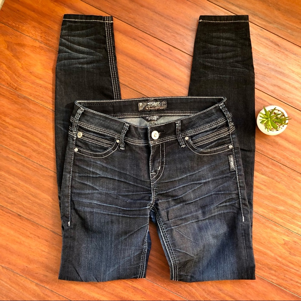 Silver November jegging